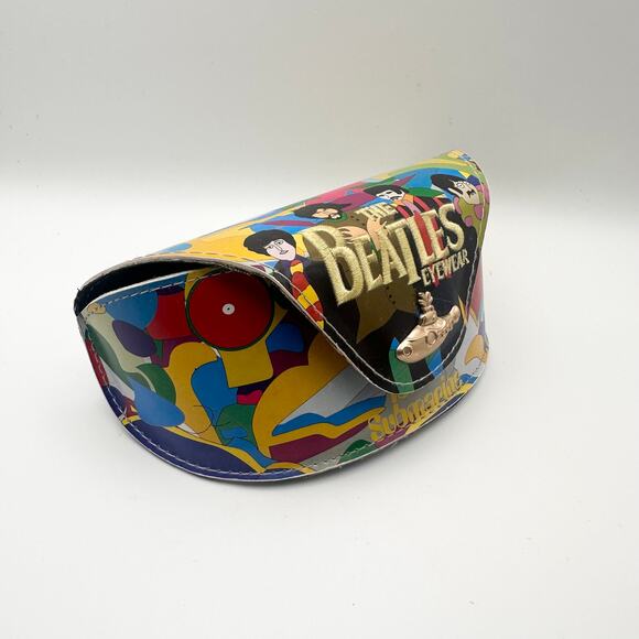 The Beatles Yellow Submarine Printed Sunglasses Eyeglasses Case with Lens Wipe main image 4